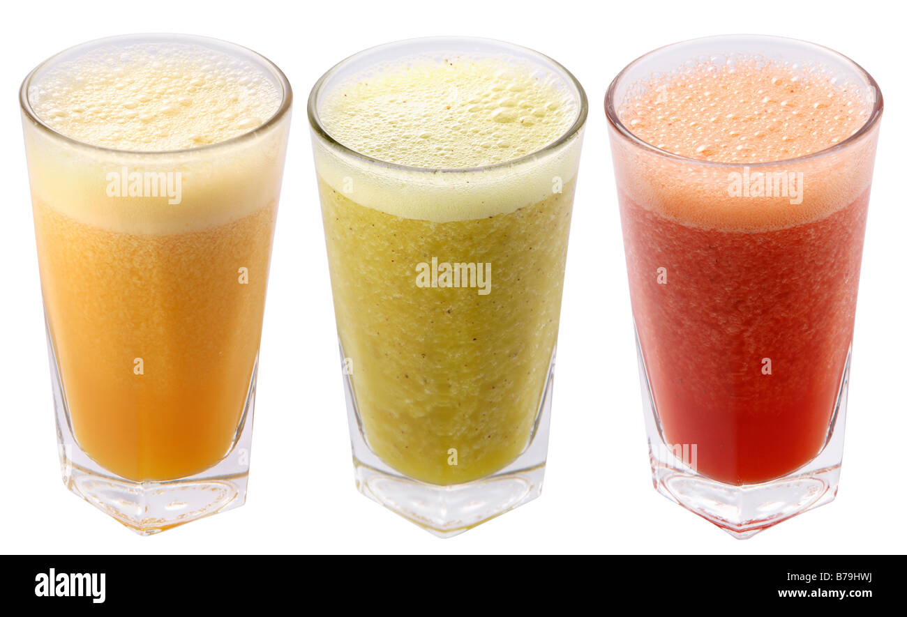 Raspberry juice in glass Cut Out Stock Images Pictures Alamy