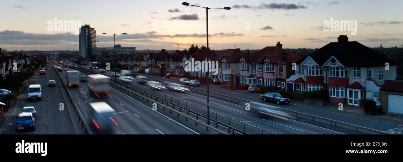 A3 Dual Carriageway Going Through High Resolution Stock Photography and ...