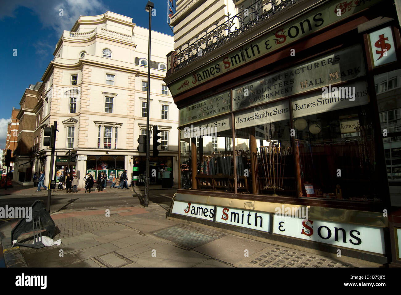 Umbrellas shop in London Stock Photo Alamy