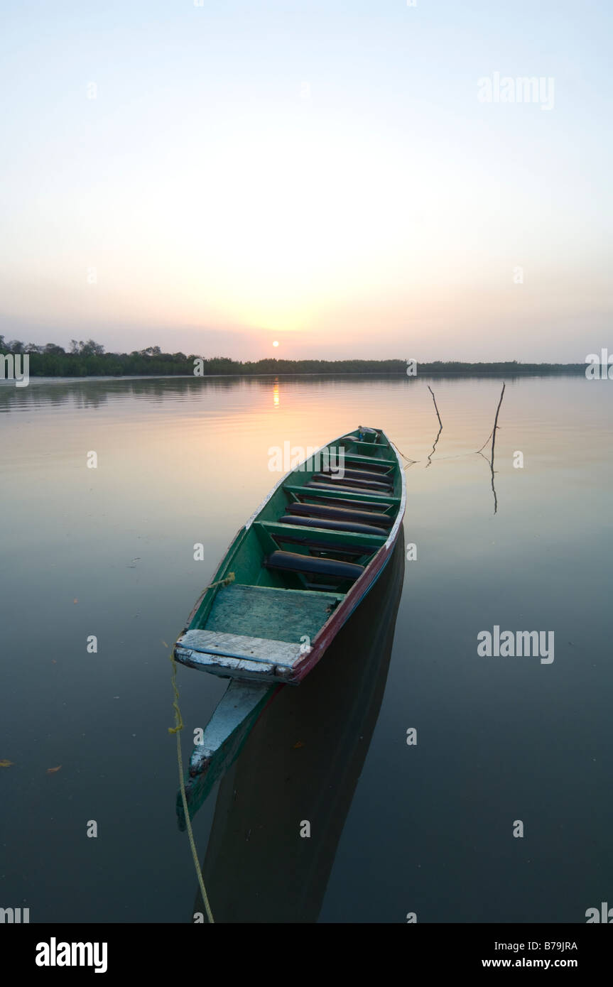 Gambia River Tendaba Camp The Gambia Stock Photo