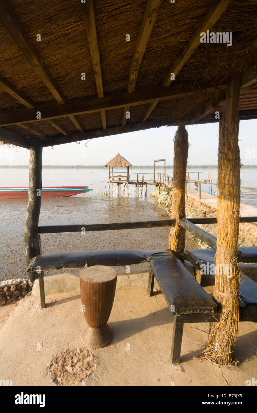 Tendaba Camp The Gambia Stock Photo