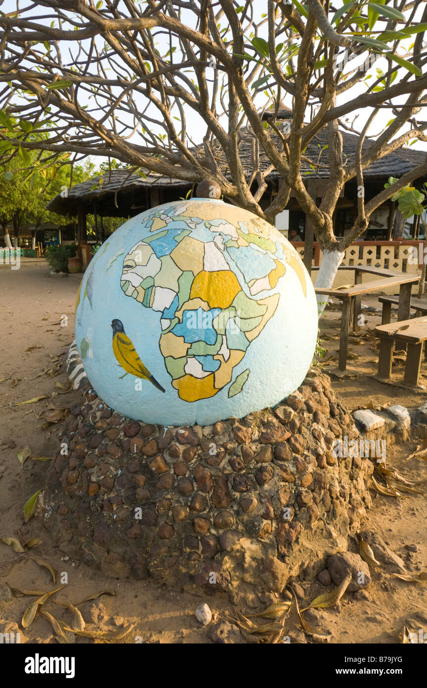 Tendaba Camp The Gambia Stock Photo