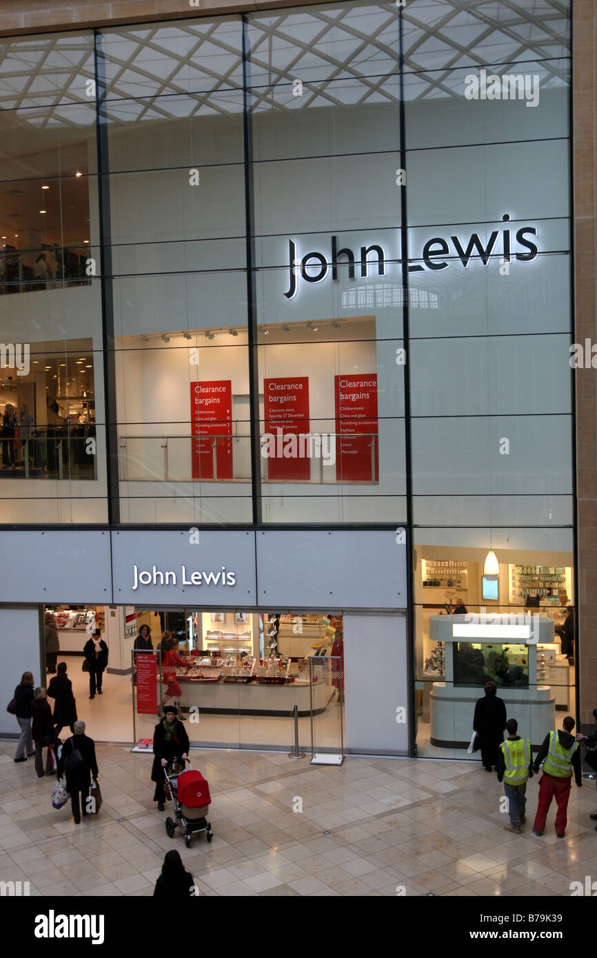 JOHN LEWIS DEPARTMENT STORE IN CAMBRIDGE Stock Photo Alamy