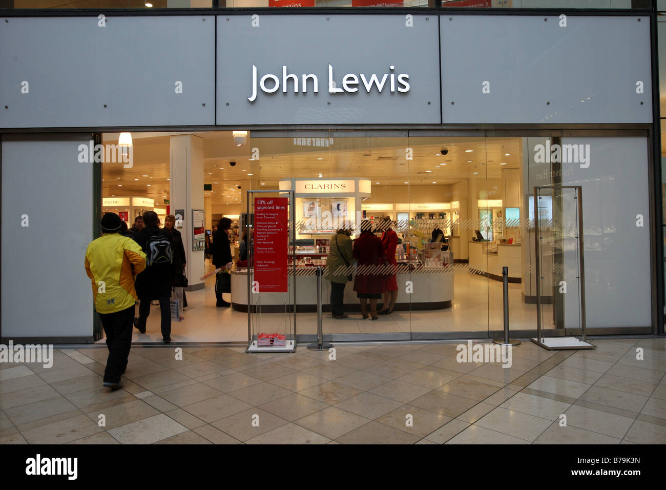 JOHN LEWIS DEPARTMENT STORE IN CAMBRIDGE Stock Photo Alamy