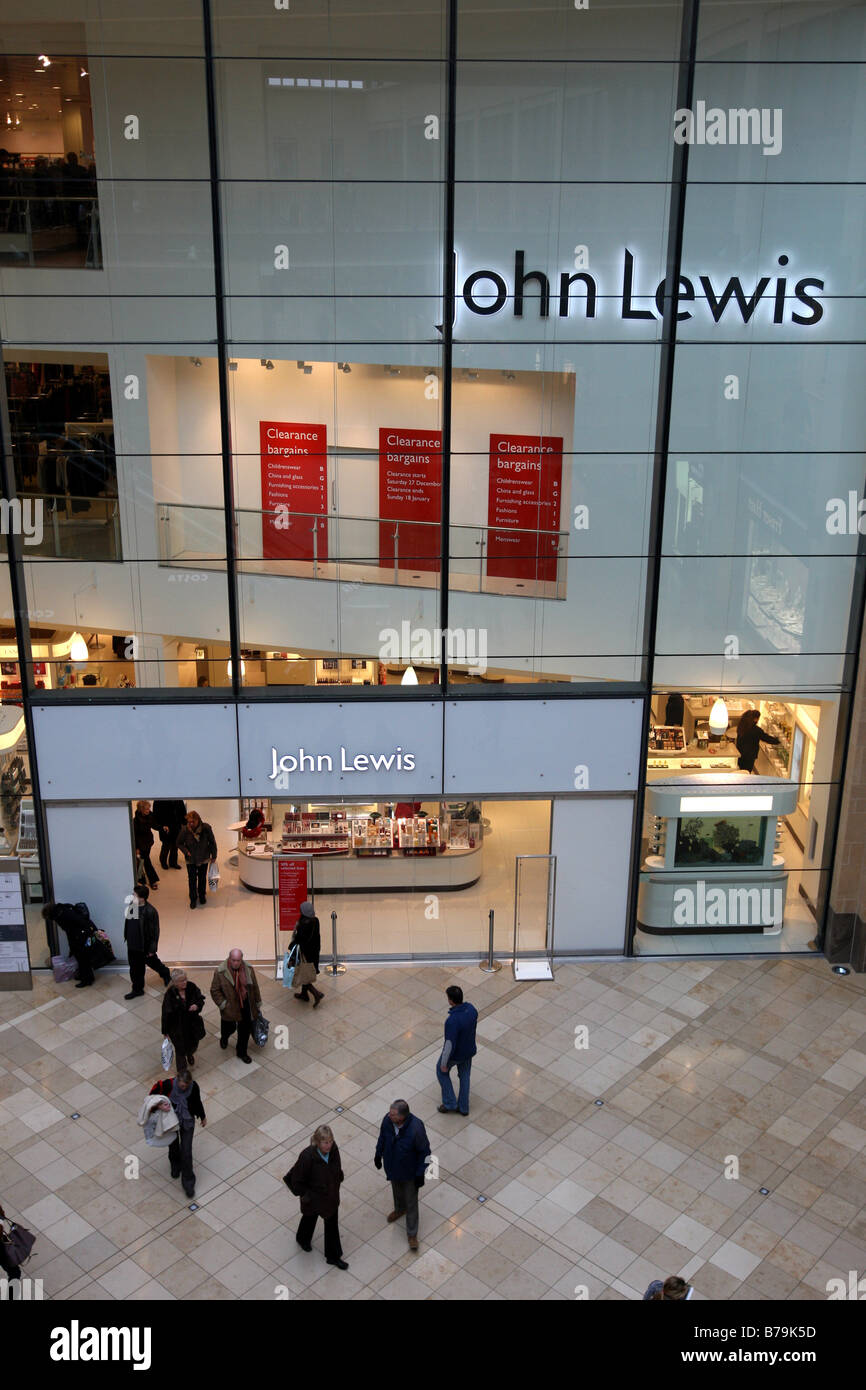 JOHN LEWIS DEPARTMENT STORE IN CAMBRIDGE Stock Photo Alamy