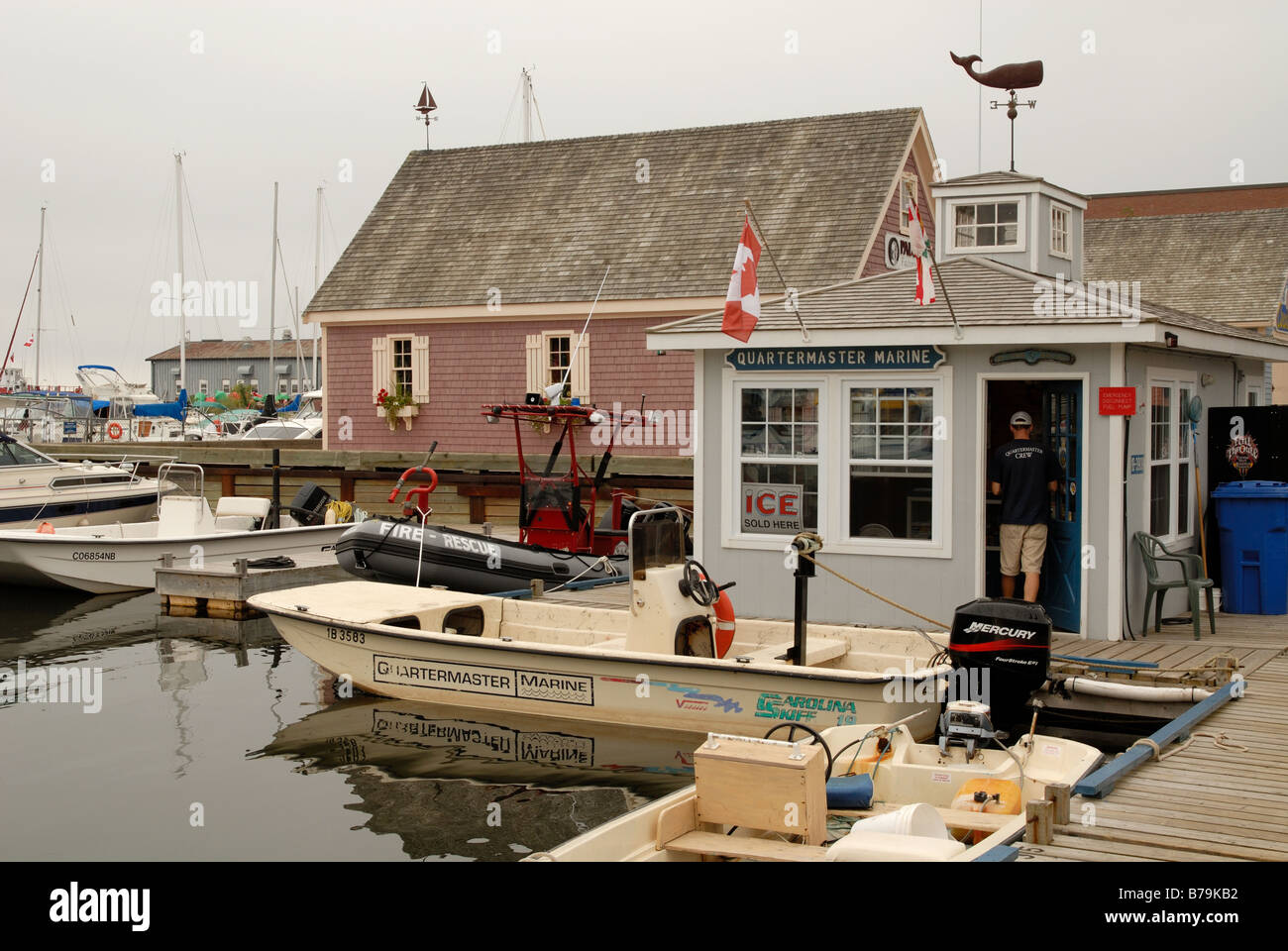 The waterfront at charlottetown prince edward island stock photo alamy