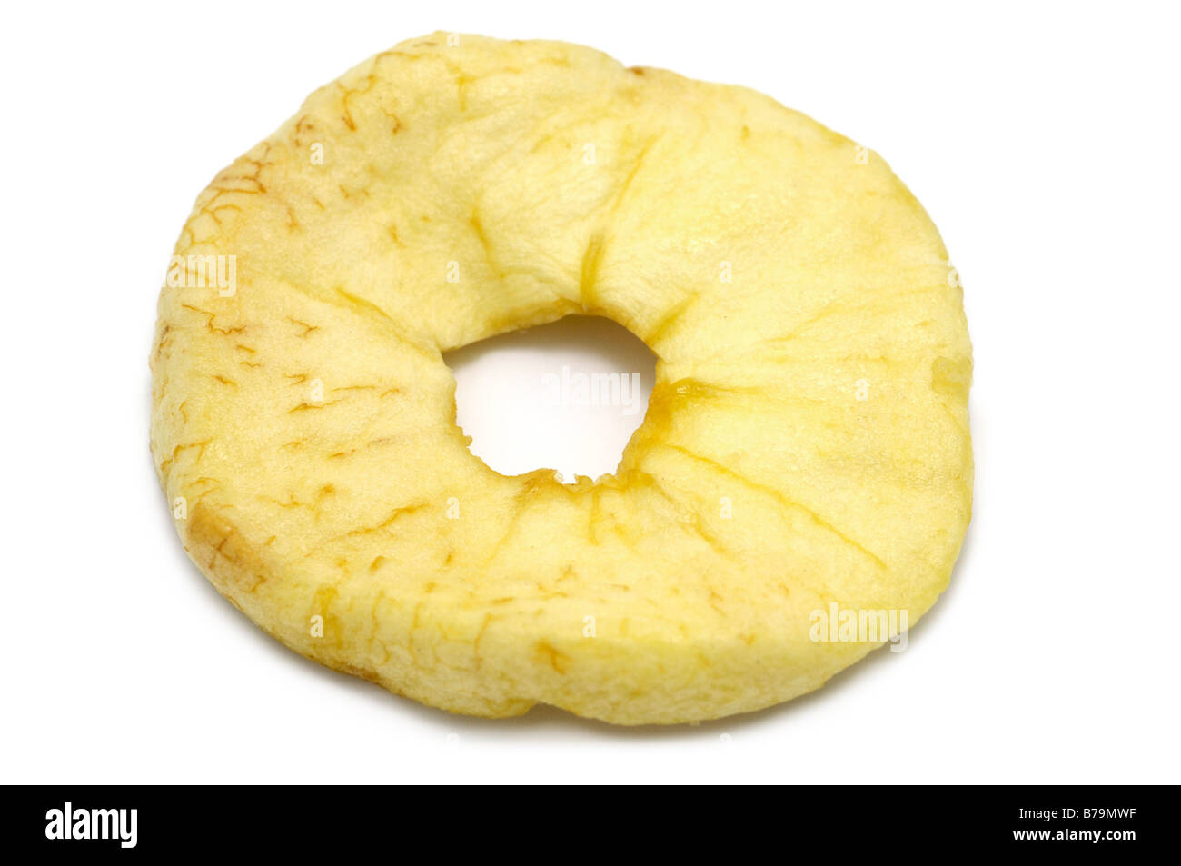 Dried Apple Ring Stock Photo