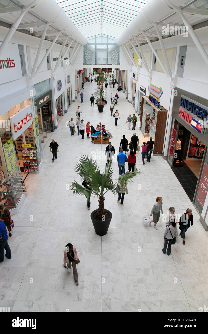 indoor shopping centre Liffey Valley in Dublin, Ireland Stock Photo Alamy