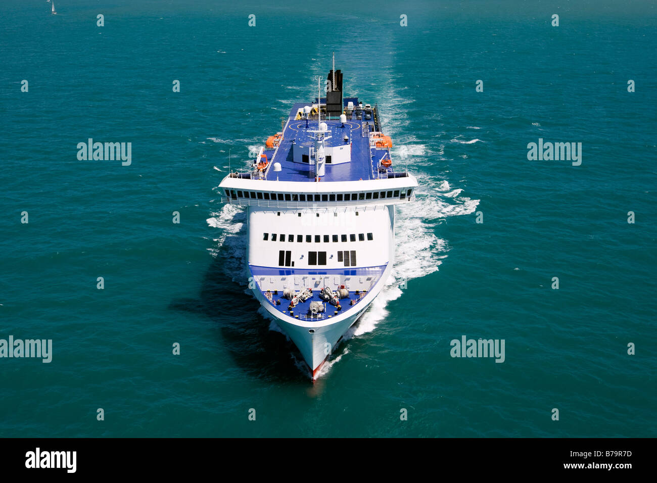 boat cargo Stock Photo