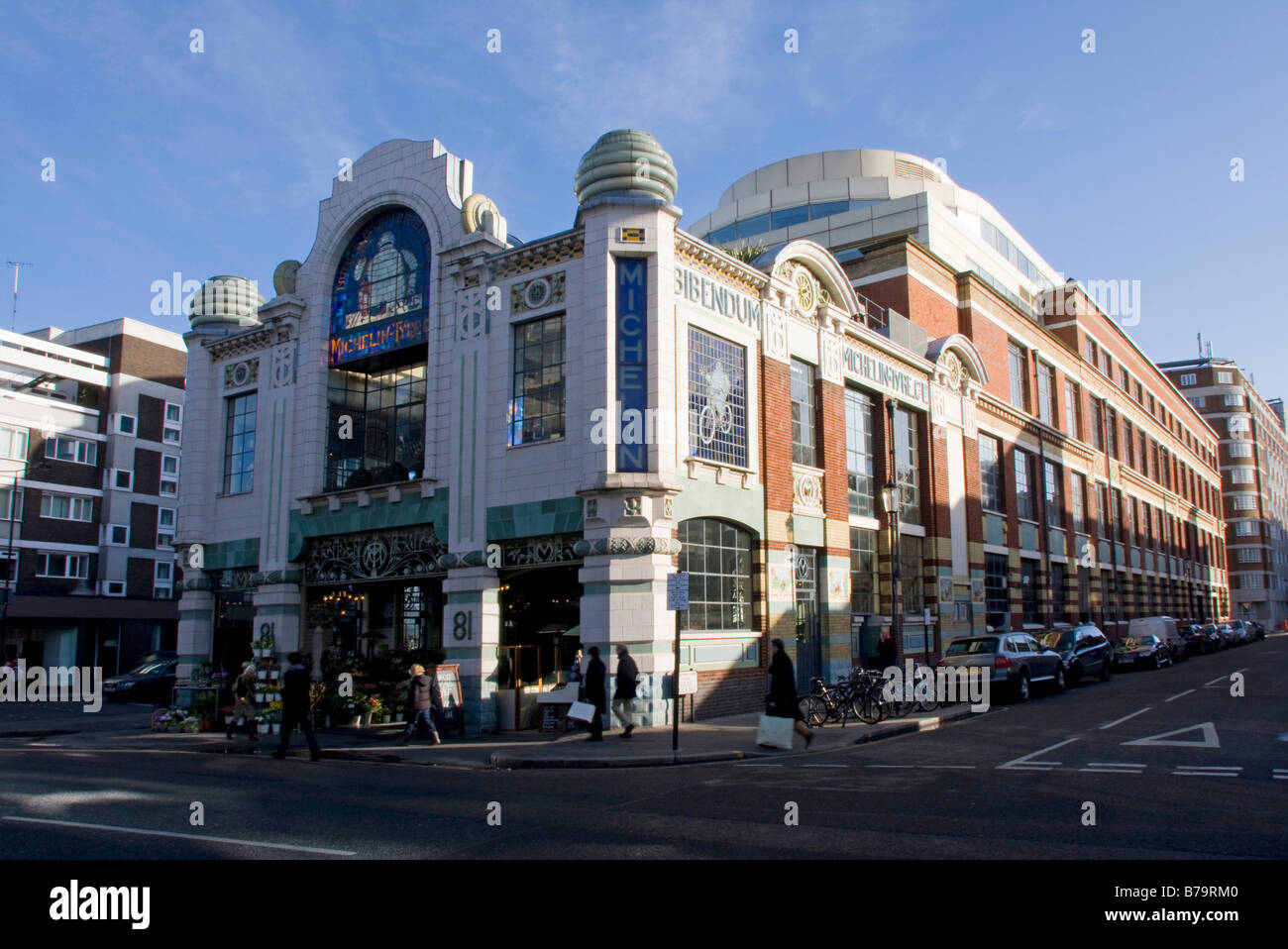 Michelin House at 81 Fulham Road, Chelsea, London, first permanent UK