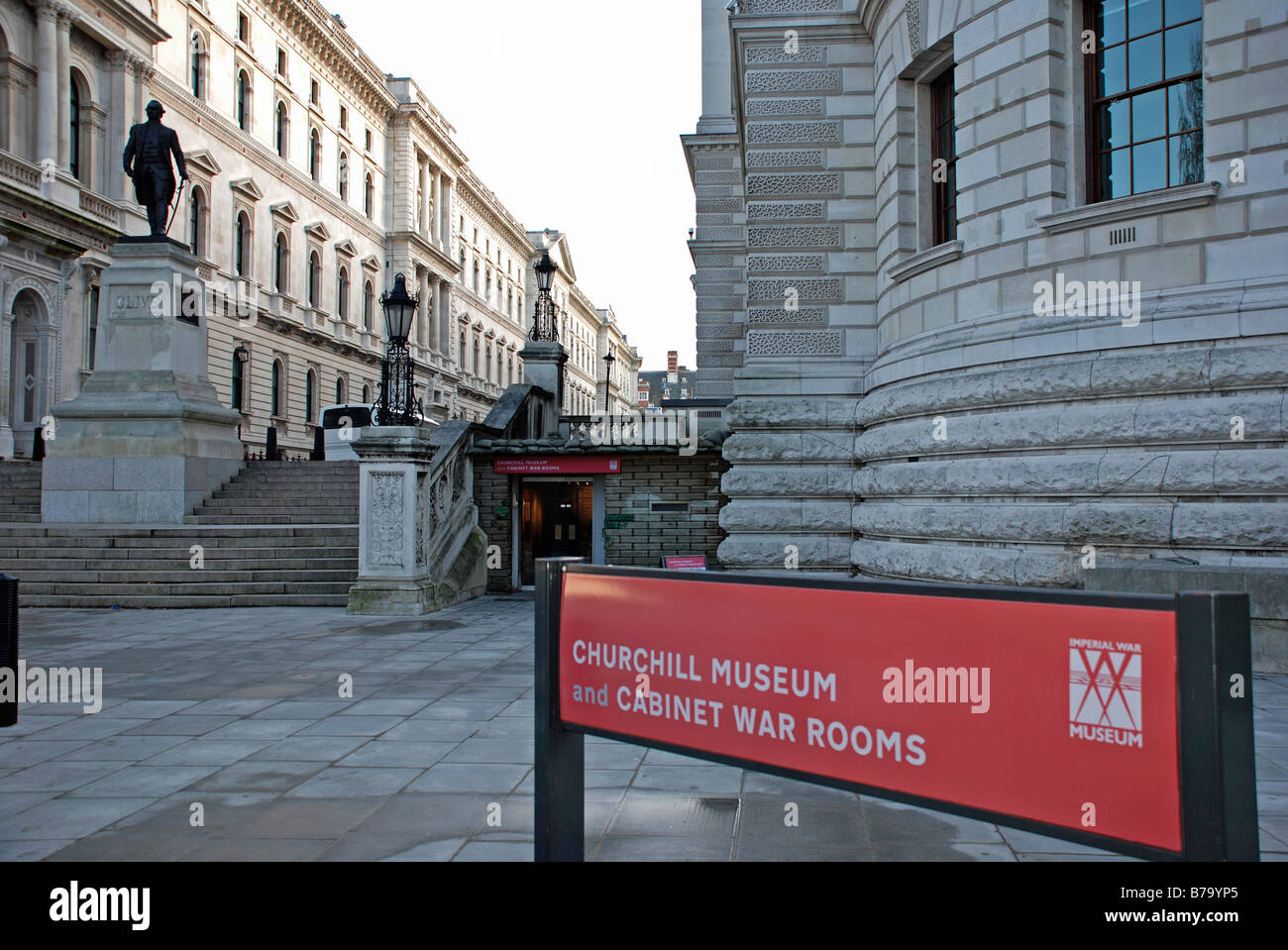 Churchill Cabinet War Rooms, London Stock Photo