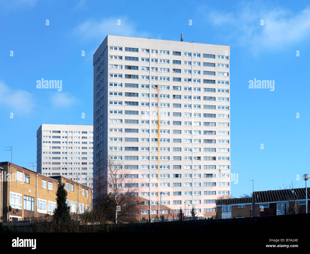 Council Estate and Flats in Highgate Birmingham West Midlands England Stock  Photo - Alamy