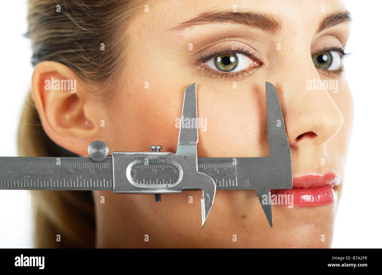 Face And (caliper Or Calipers) High Resolution Stock Photography and