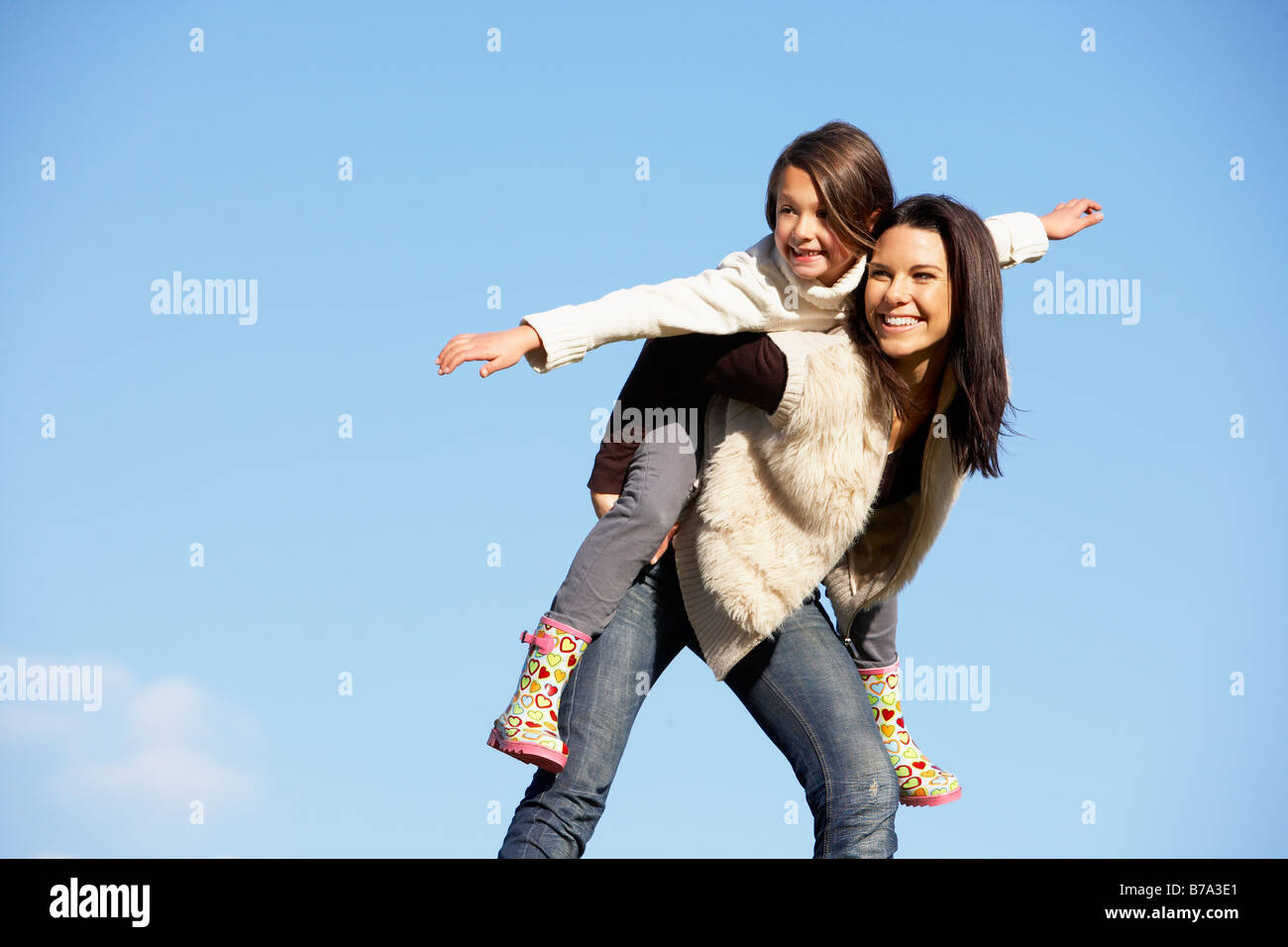 Piggyback ride stock image. Image of happiness, boys - 33996903