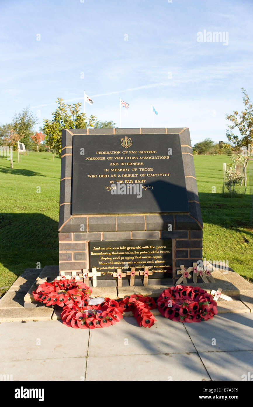 The Far East Prisoners of War Memorial at the National Memorial ...