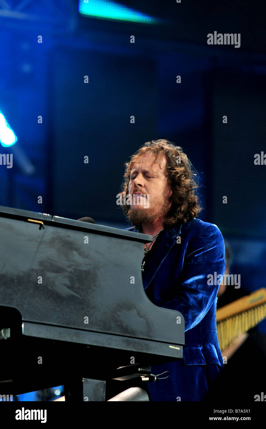 Zucchero performs at an event in London Stock Photo