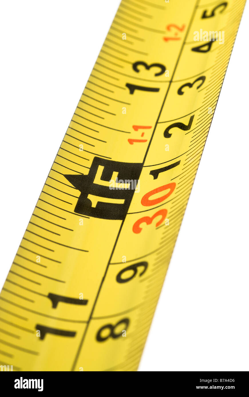 Open centimeter tape-measure Stock Photo - Alamy