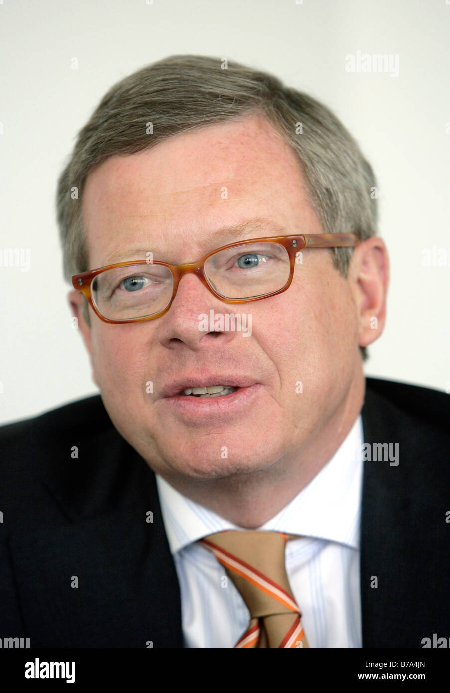 Wolfgang F. Driese, chairman of the board of the DVB Bank AG, in Frankfurt am Main, Hesse, Germany, Europe Stock Photo