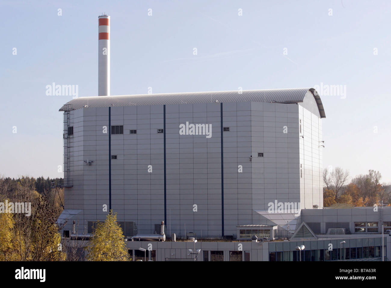 Research reactor Munich II, FRM-II, near Garching, Bavaria, Germany, Europe Stock Photo