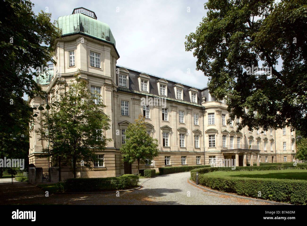 Bundesfinanzhof, Federal Finance Court of Germany, federal court of appeals for cases of tax and customs law in Munich, Bavaria Stock Photo