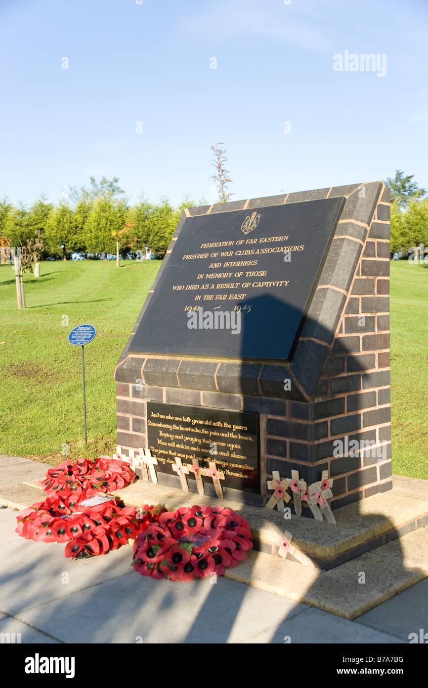 The Far East Prisoners of War Memorial at the National Memorial ...