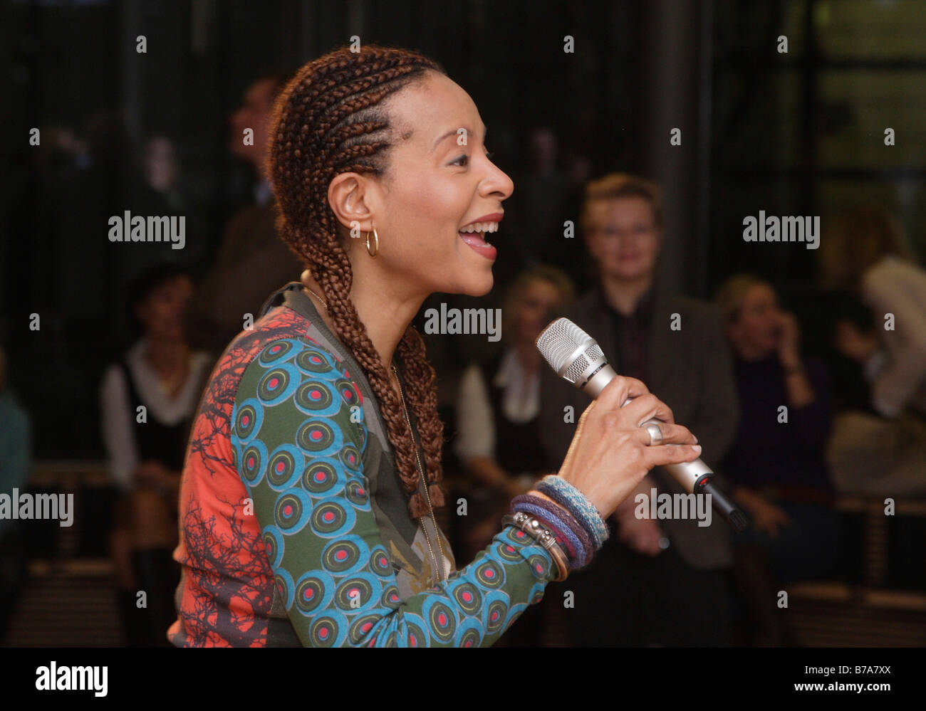 The soul and jazz singer Jocelyn B. Smith, Berlin, Germany, Europe Stock Photo
