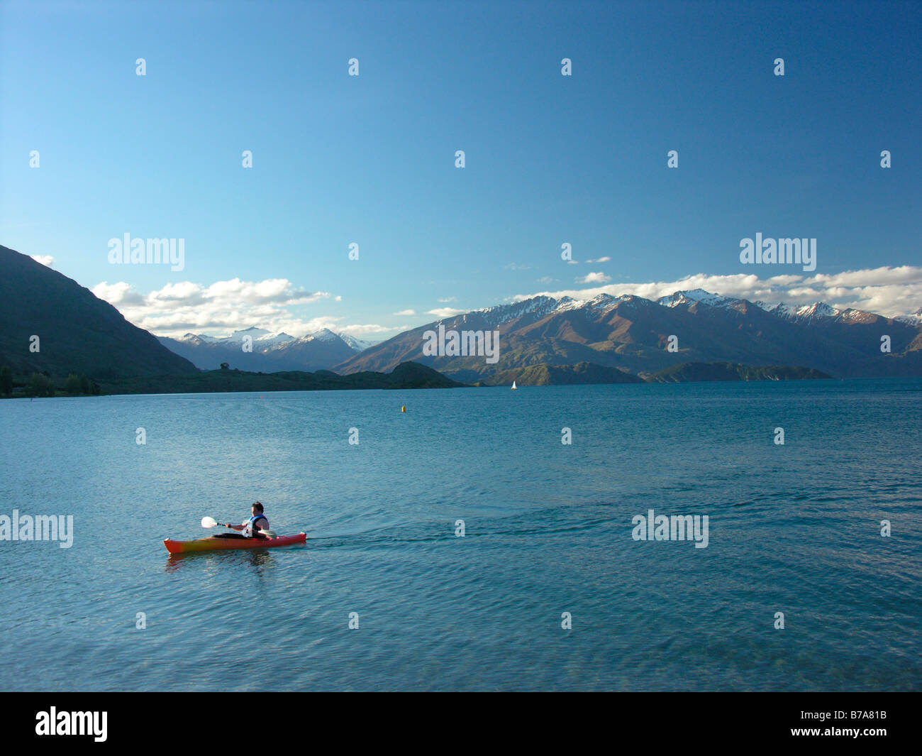 Lake Wanaka New Zealand South Island Stock Photo - Alamy