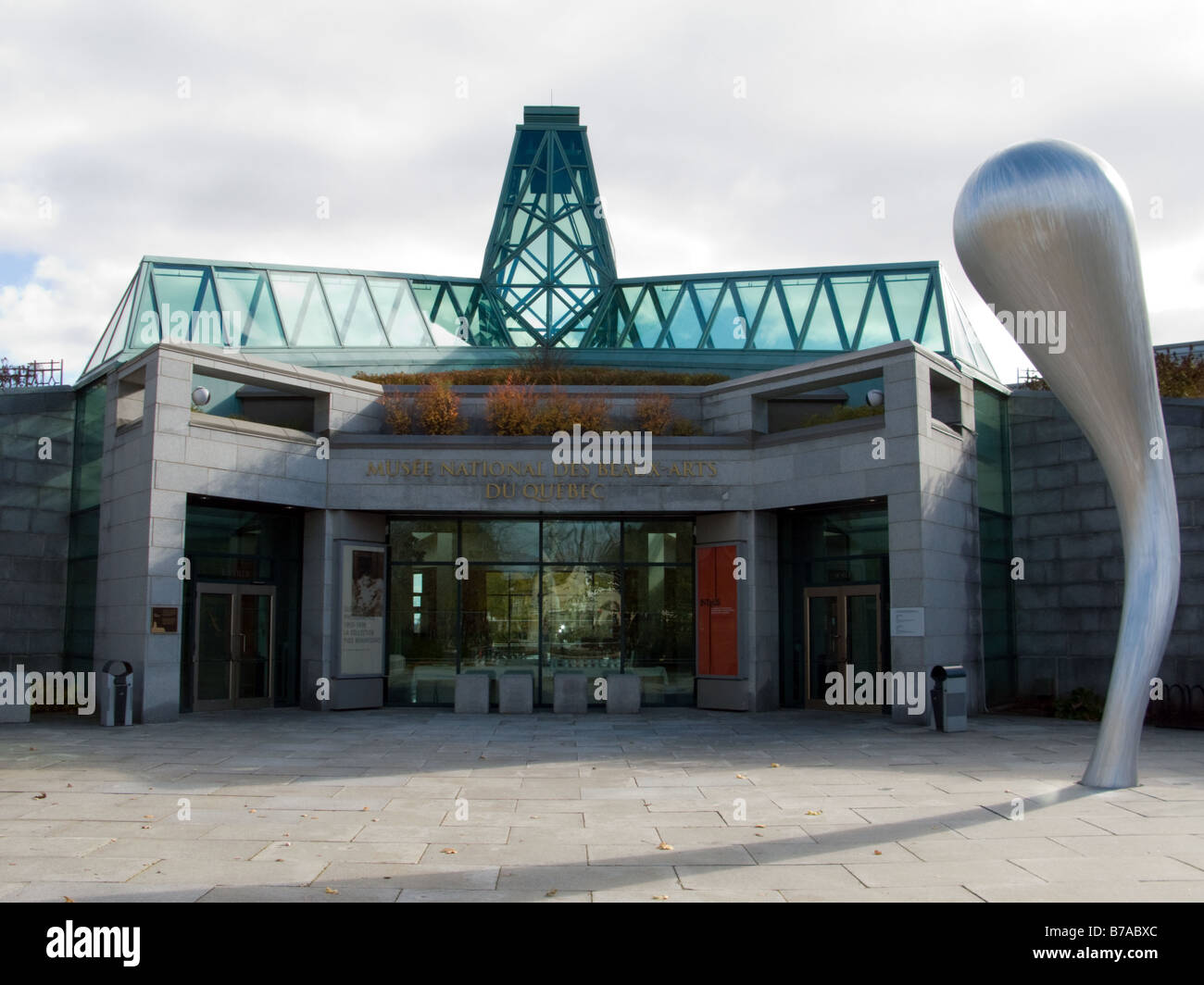 Musee des beaux art quebec Stock Photo