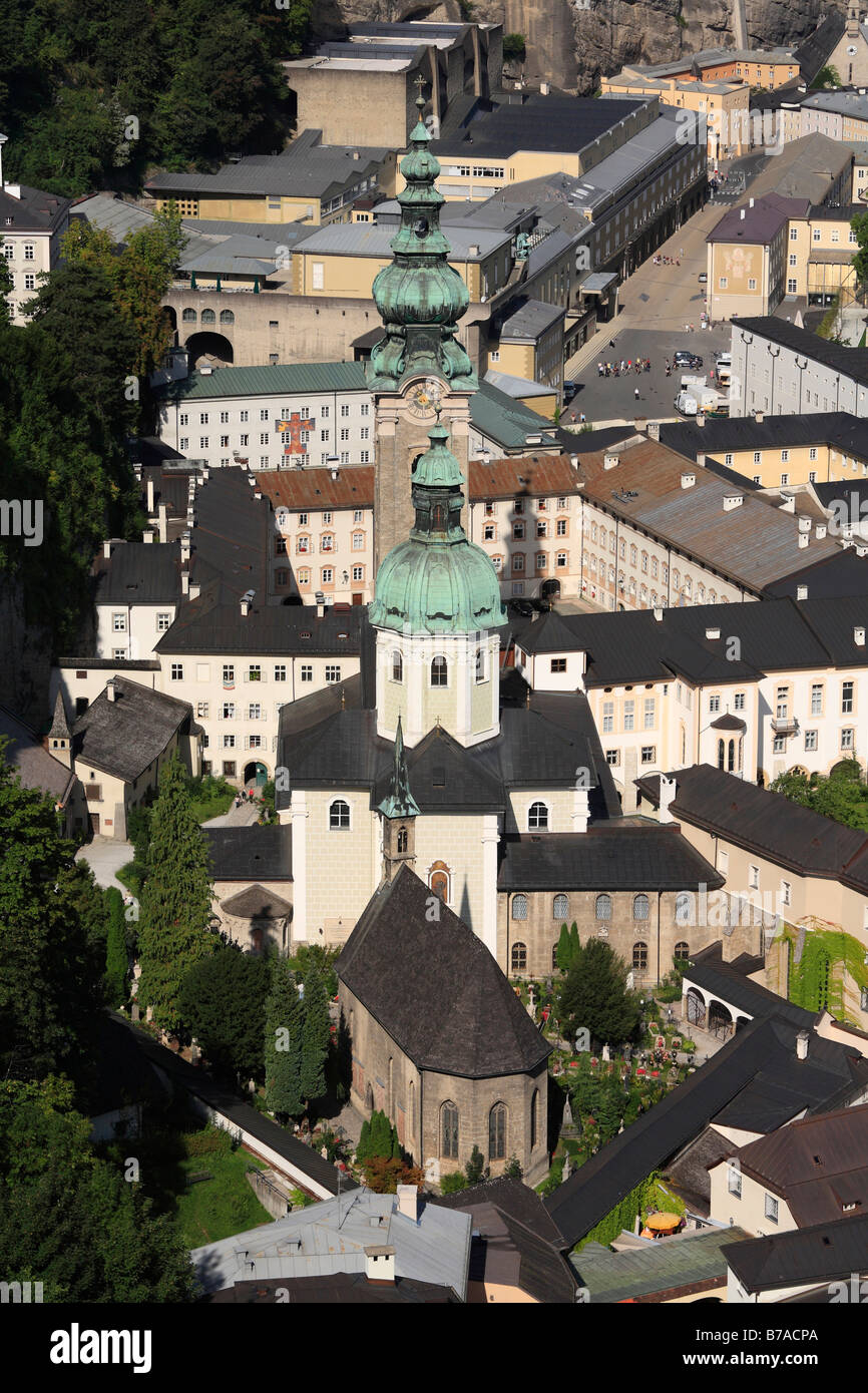 Monastery and Church St. Peter, historic district of Salzburg, Austria, Europe Stock Photo