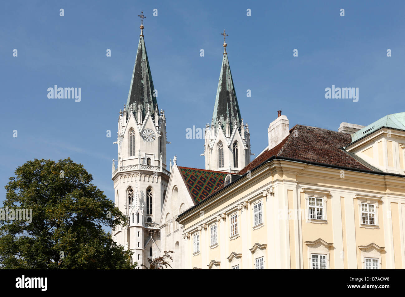 Klosterneuburg Priory Church, Lower Austria, Austria, Europe Stock Photo