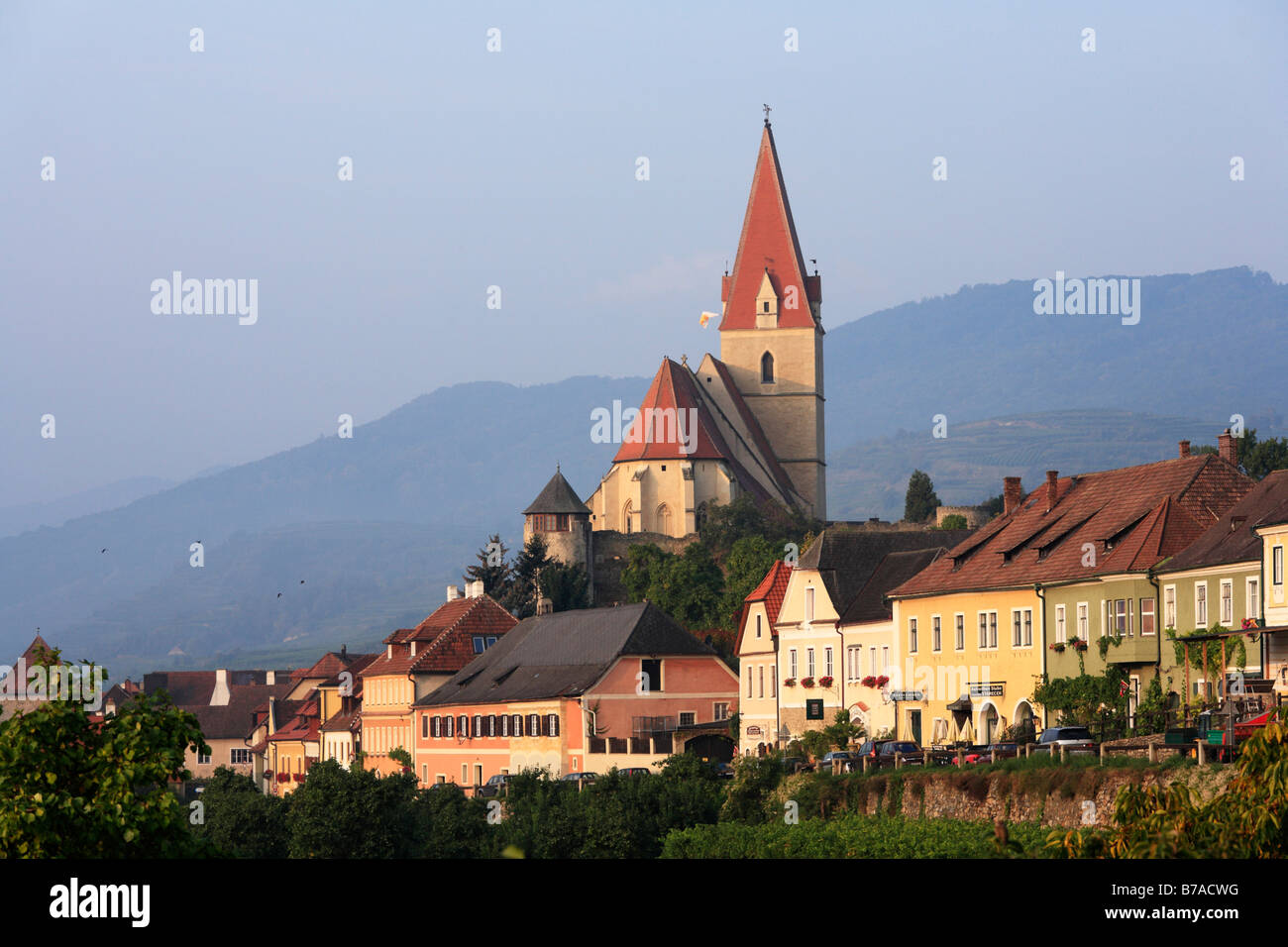 Weissenkirchen in der Wachau, Waldviertel, Forest Quarter, Lower Austria, Austria, Europe Stock Photo