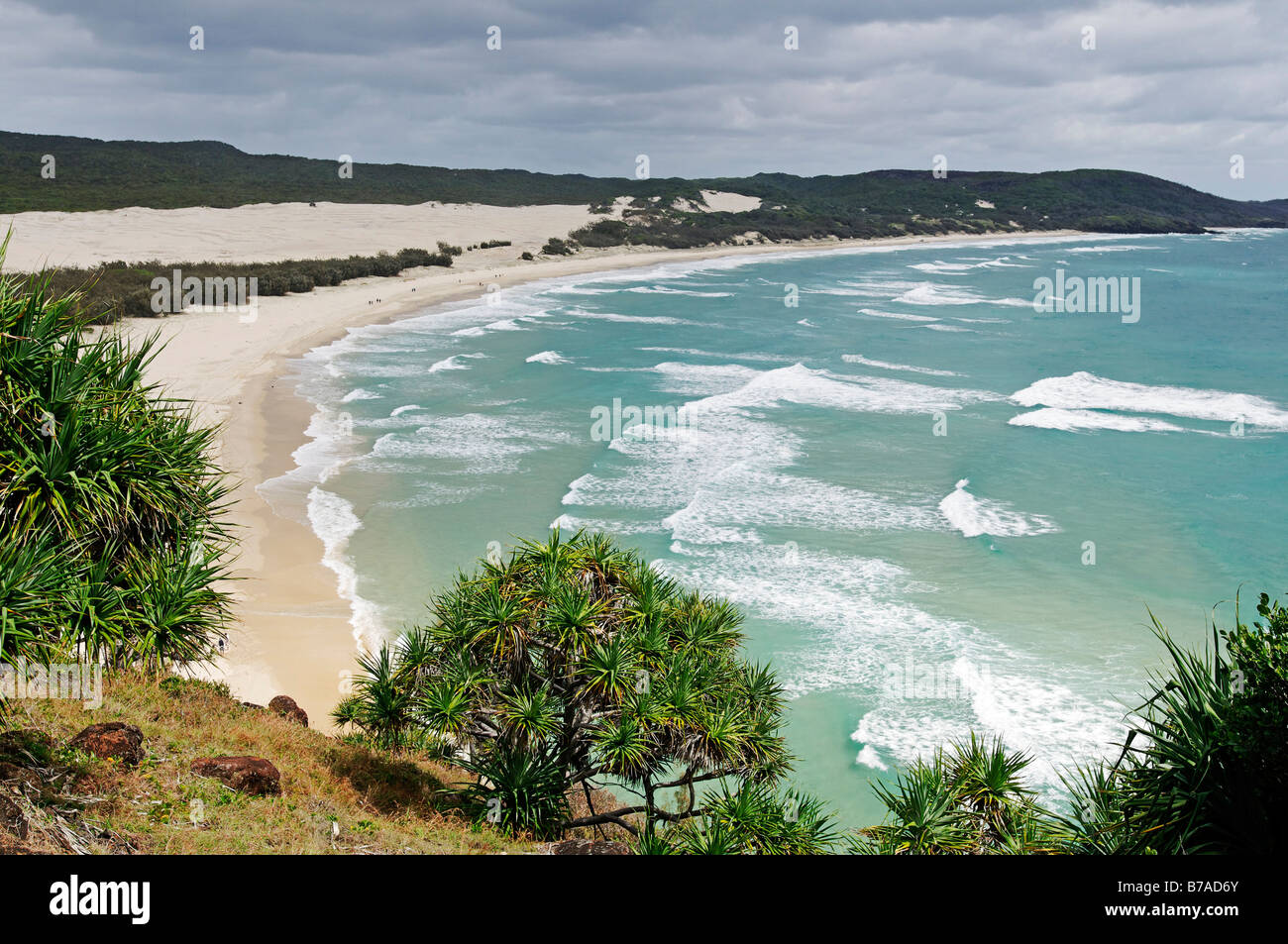 Indian Head viewpoint on Fraser Island, Queensland, Australia Stock Photo