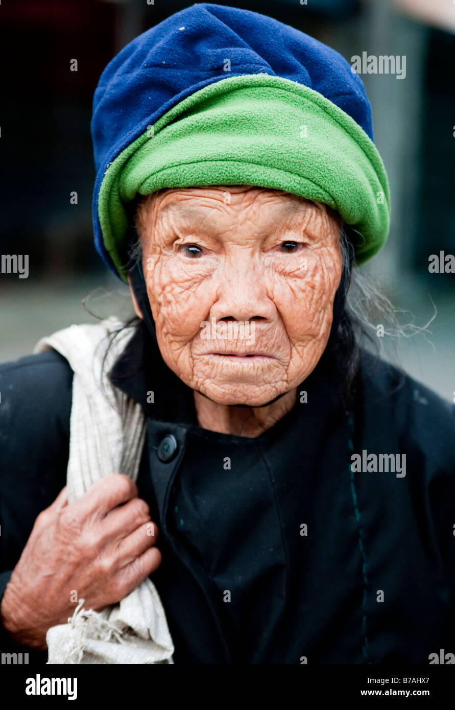 Woman old asian 94