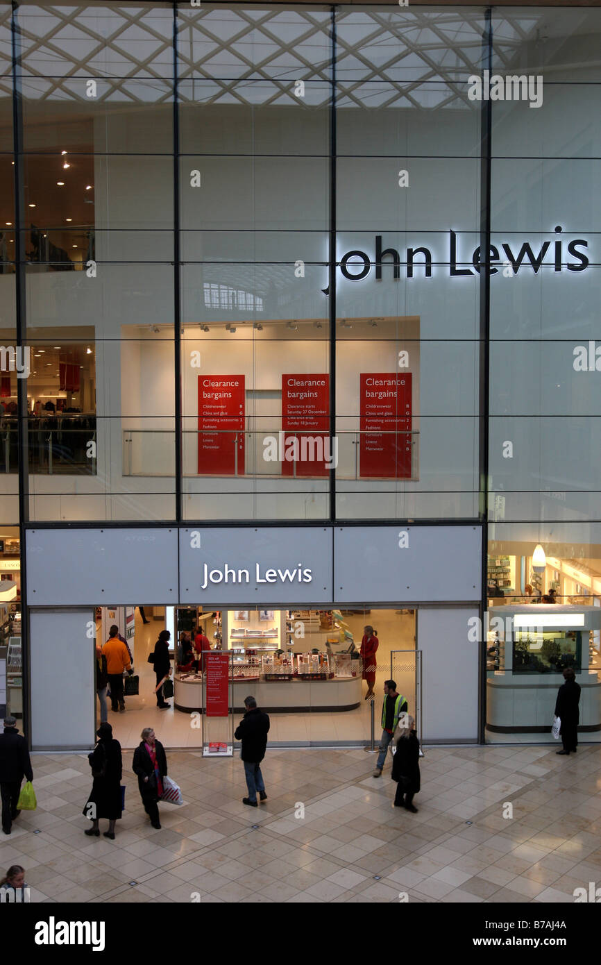 JOHN LEWIS DEPARTMENT STORE IN CAMBRIDGE Stock Photo Alamy