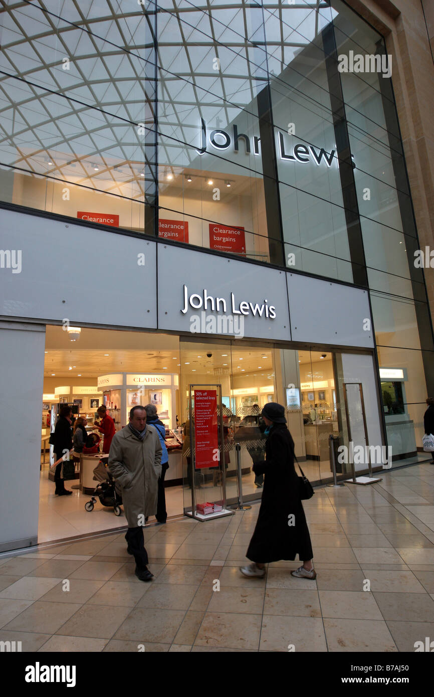 JOHN LEWIS DEPARTMENT STORE IN CAMBRIDGE Stock Photo Alamy