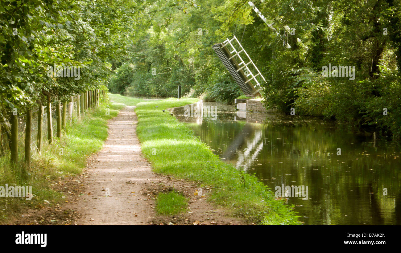 Monmouthshire And Brecon Canal Brecon Beacons National Park Powys Wales ...