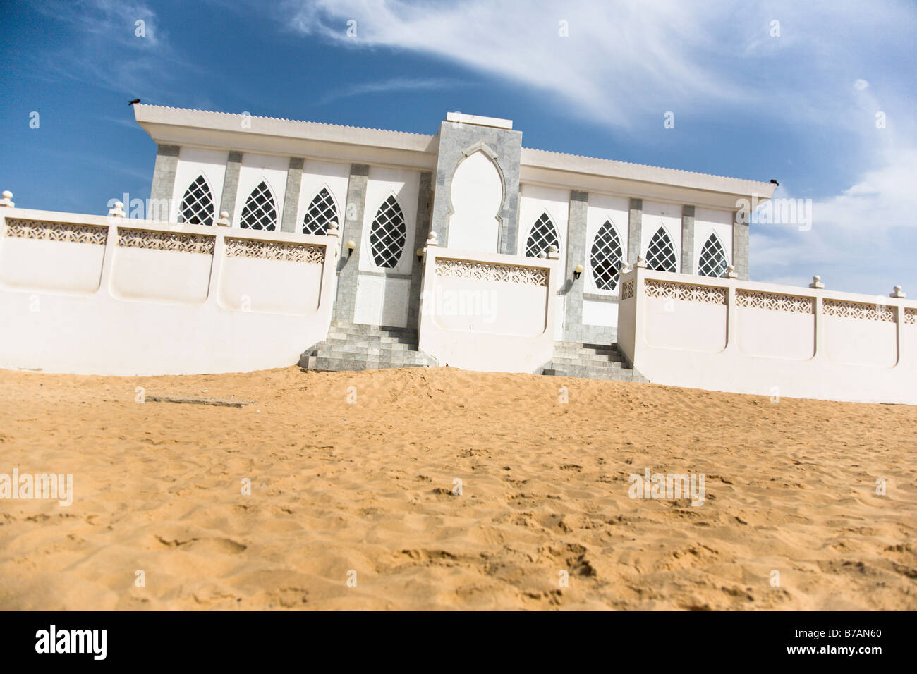 The Seydina Limamou Laye Mausoleum Sits On The Coast Of Senegal In The 
