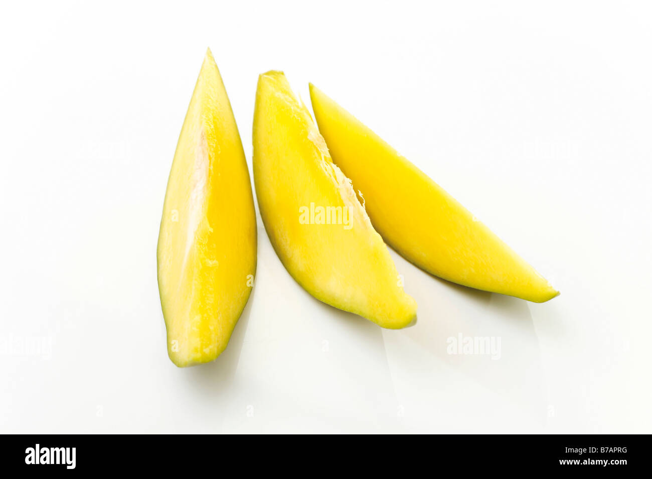 Slices of mango Stock Photo