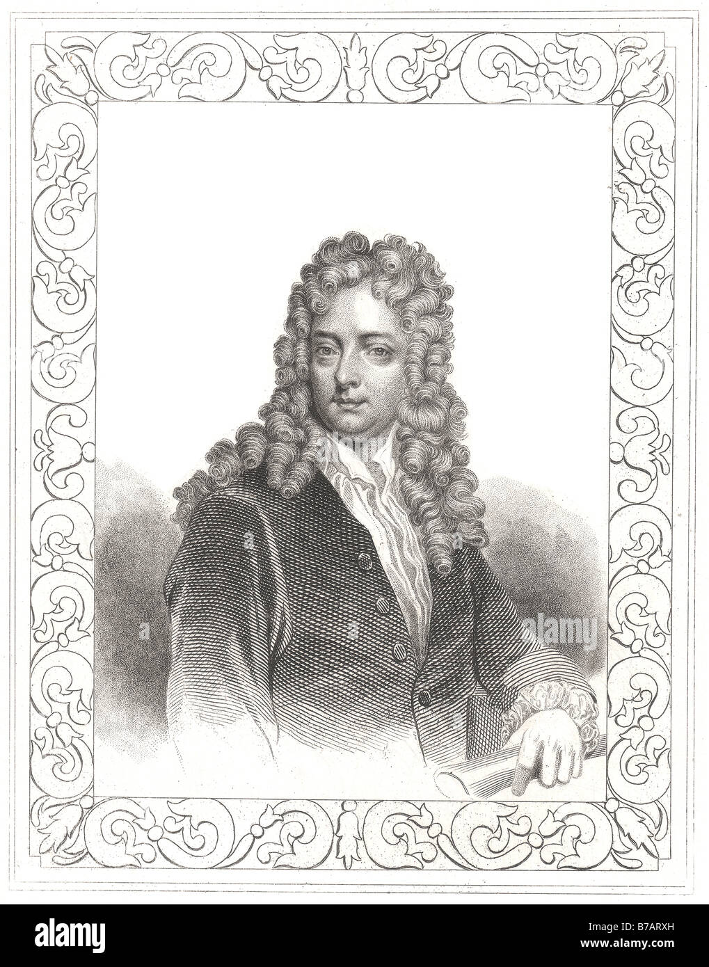 Joseph Addison (May 1, 1672 – June 17, 1719) was an English essayist and poet. He was a man of letters, eldest son of Lancelot A Stock Photo