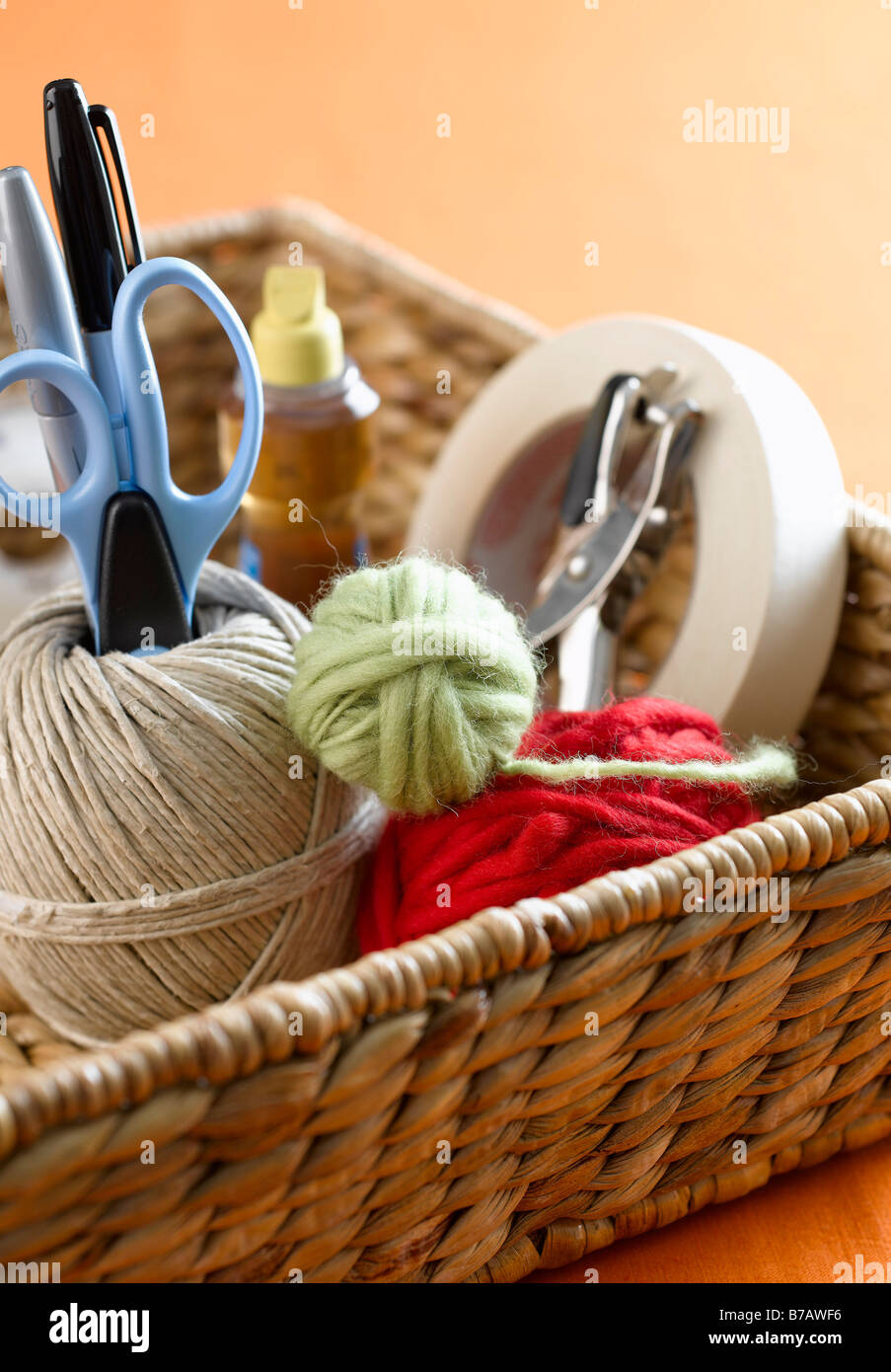 Arts & Crafts Supplies Stock Photo Alamy