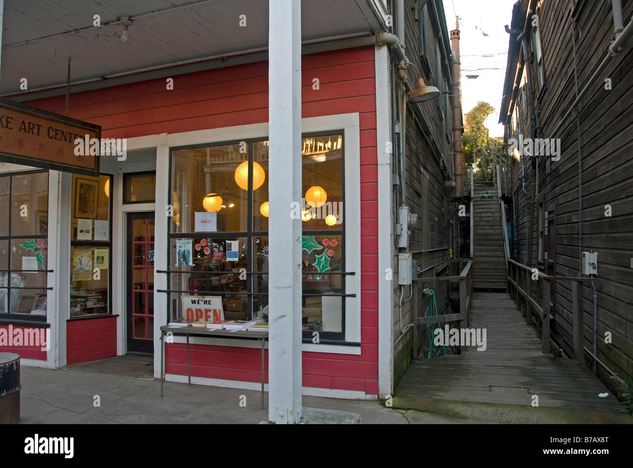 Locke California State Park Stock Photo Alamy