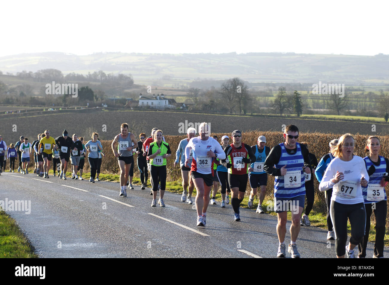 Runner running road race runners hires stock photography and images