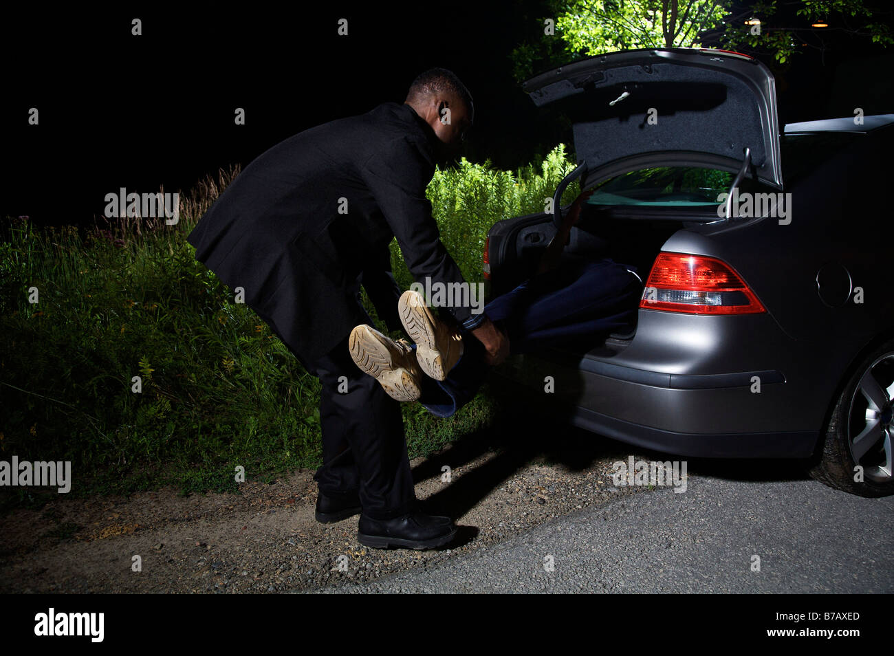 Mysterious unknown in hood danger hires stock photography and images