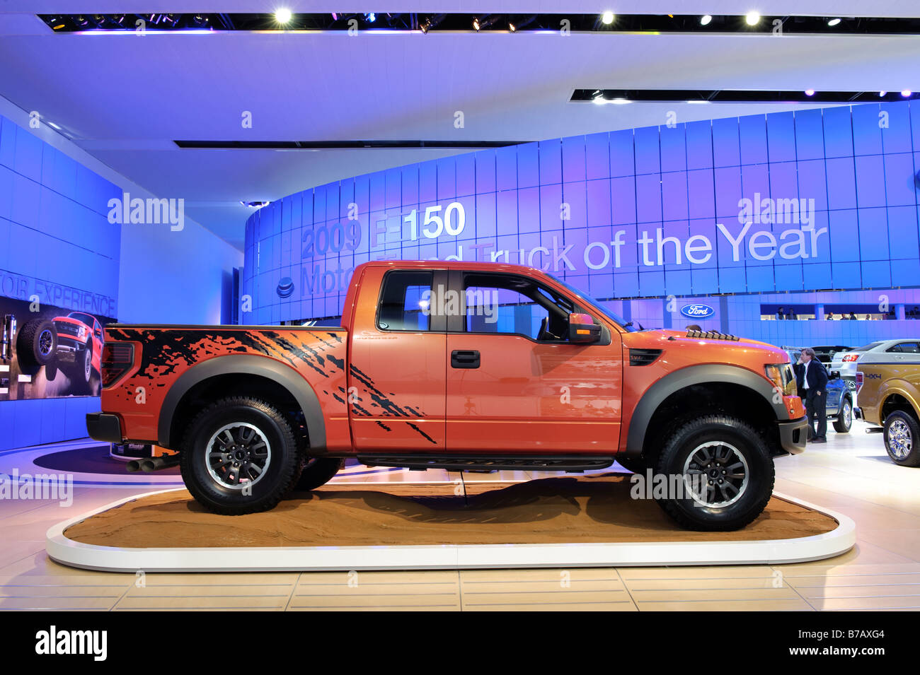 2009 Ford F-150 SVT Raptor at the 2009 North American International Auto Show in Detroit Michigan USA. Stock Photo