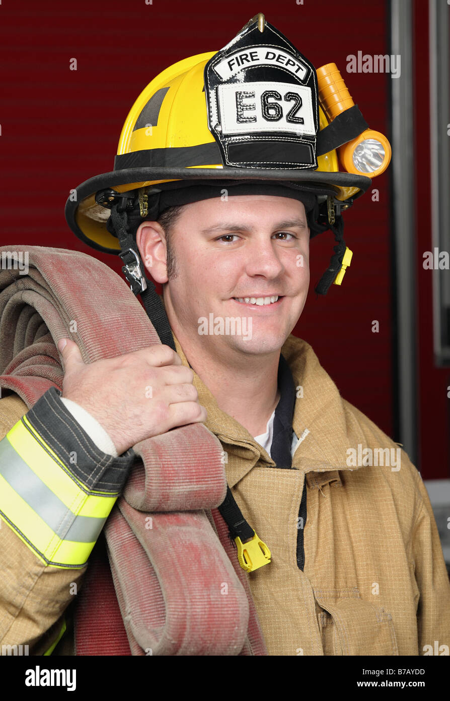 Firefighter hose isolated hi-res stock photography and images - Alamy