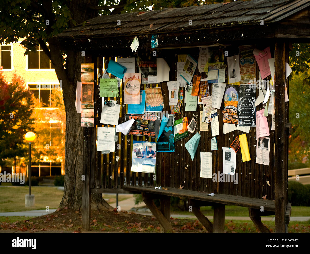 Memo board at the university of tennessee at chattanooga chattanooga