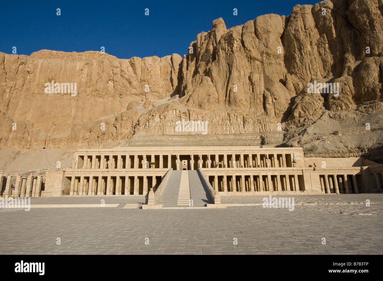 Hatshepsut Temple in Luxor Egypt Stock Photo