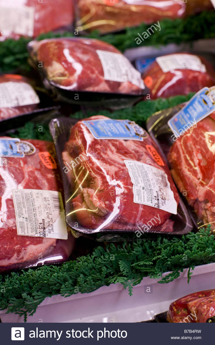 Packaged Meat Stock Photos And Packaged Meat Stock Images Alamy