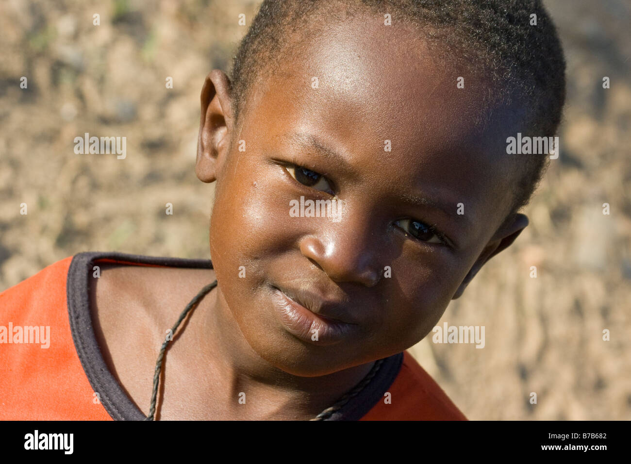 Mali Segou Portrait African Boy Stock Photos & Mali Segou Portrait ...