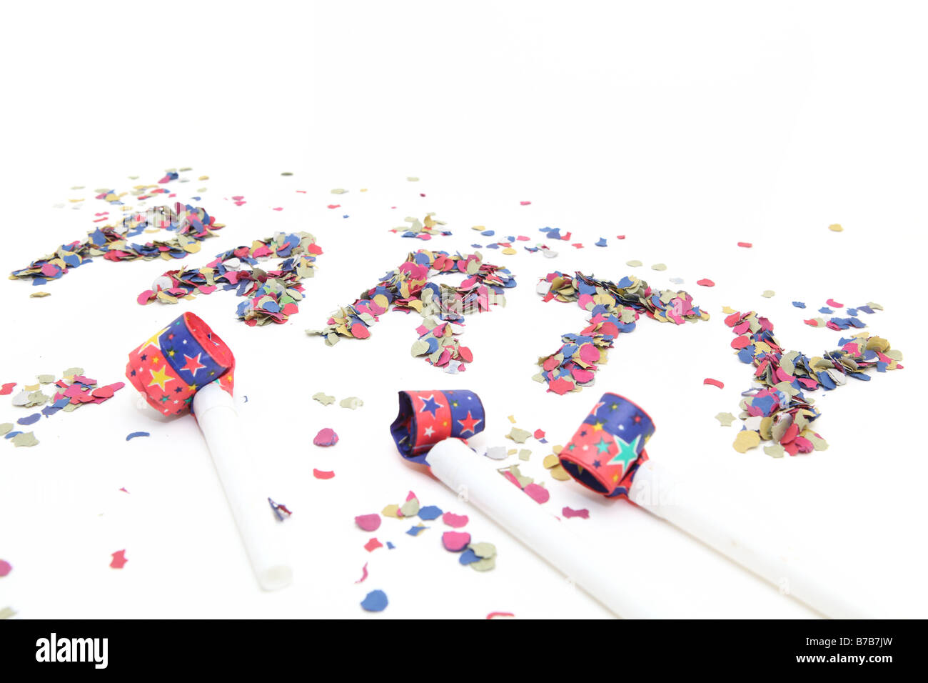 Party blowers hi-res stock photography and images - Alamy